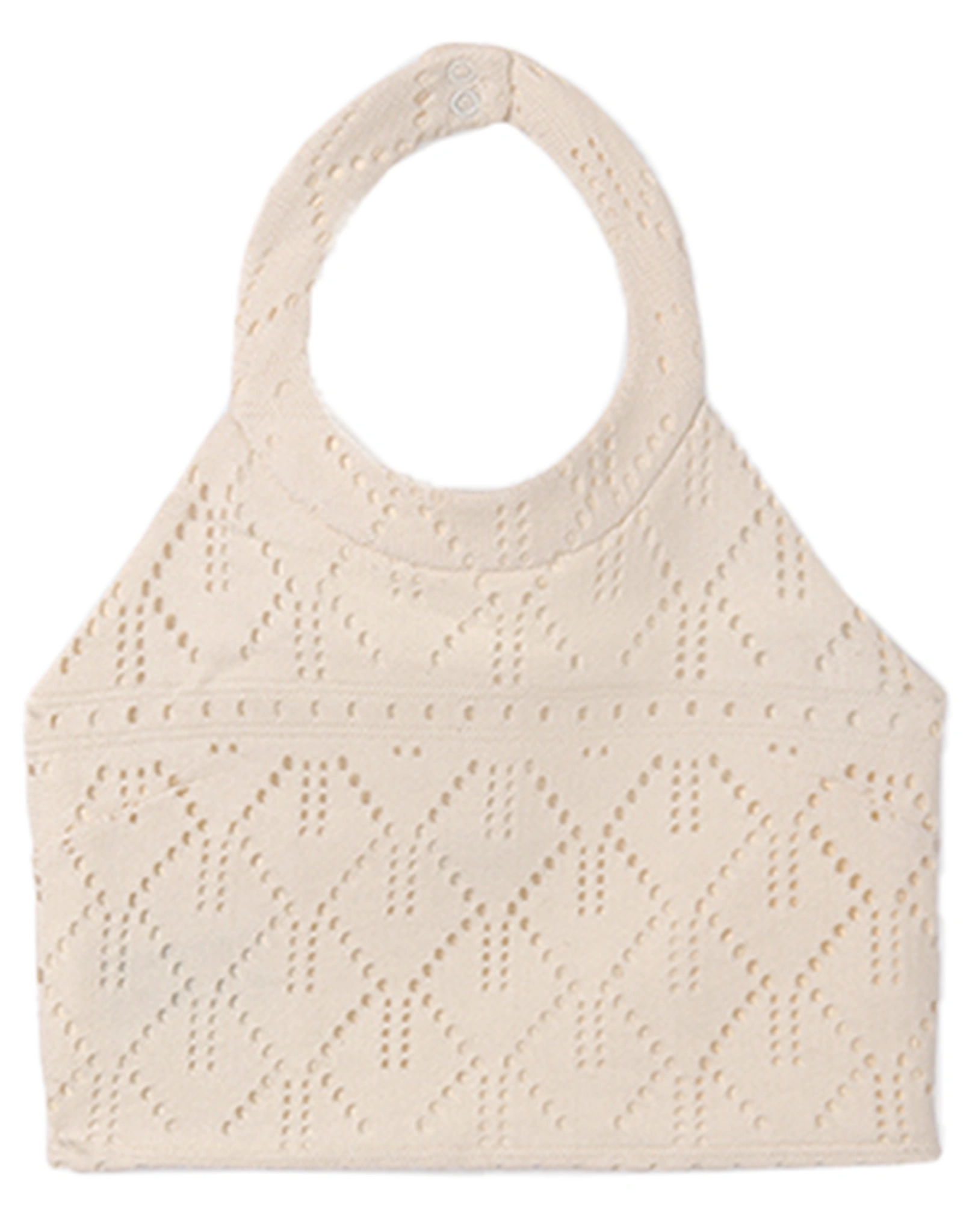 Top LOCHMUSTER ärmellos in beige