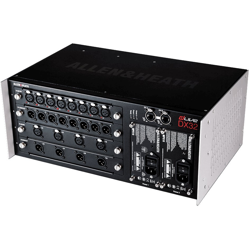 Allen & Heath dLive DX32 4x 8ch expander voor dLive, Avantis, SQ en AHM-64