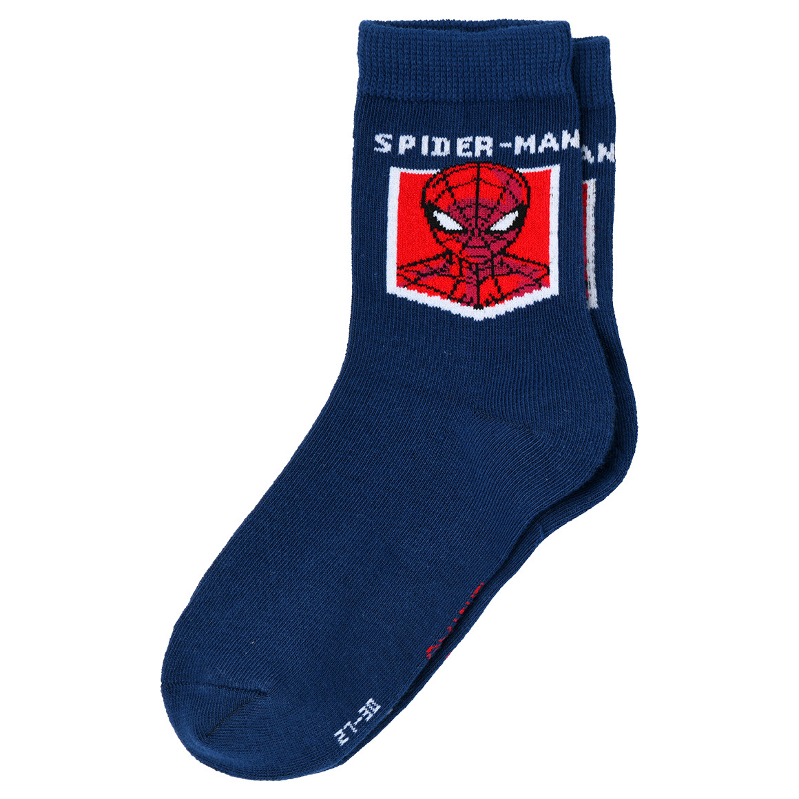 Topolino 3 Paar MARVEL Spider-Man Socken im Set blau / rot / dunkelblau