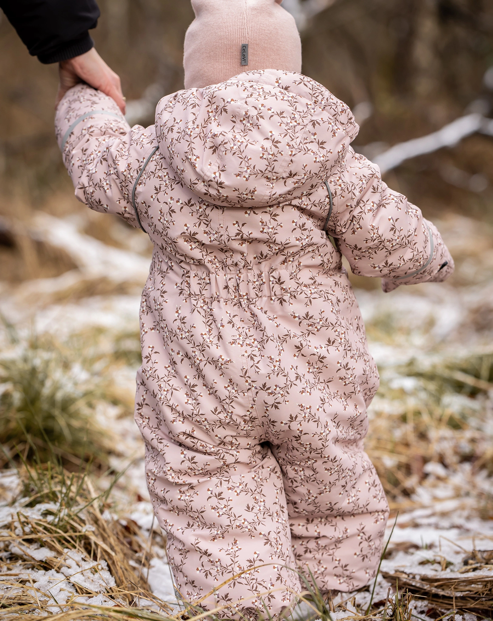 Schneeanzug BLÜTENZWEIG in peach whip
