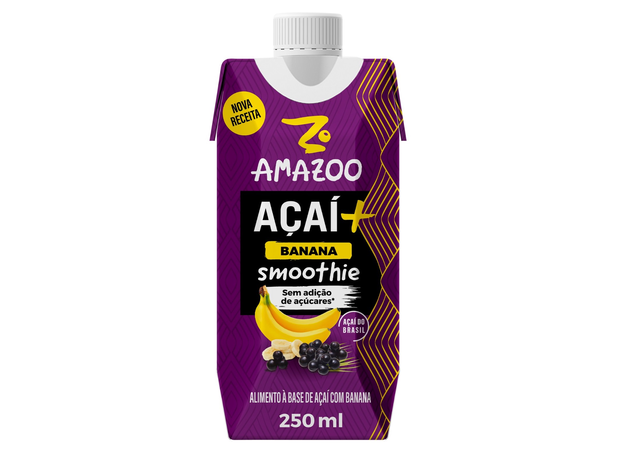 SMOOTHIE AMAZOO AÇAÍ E BANANA 0.25L