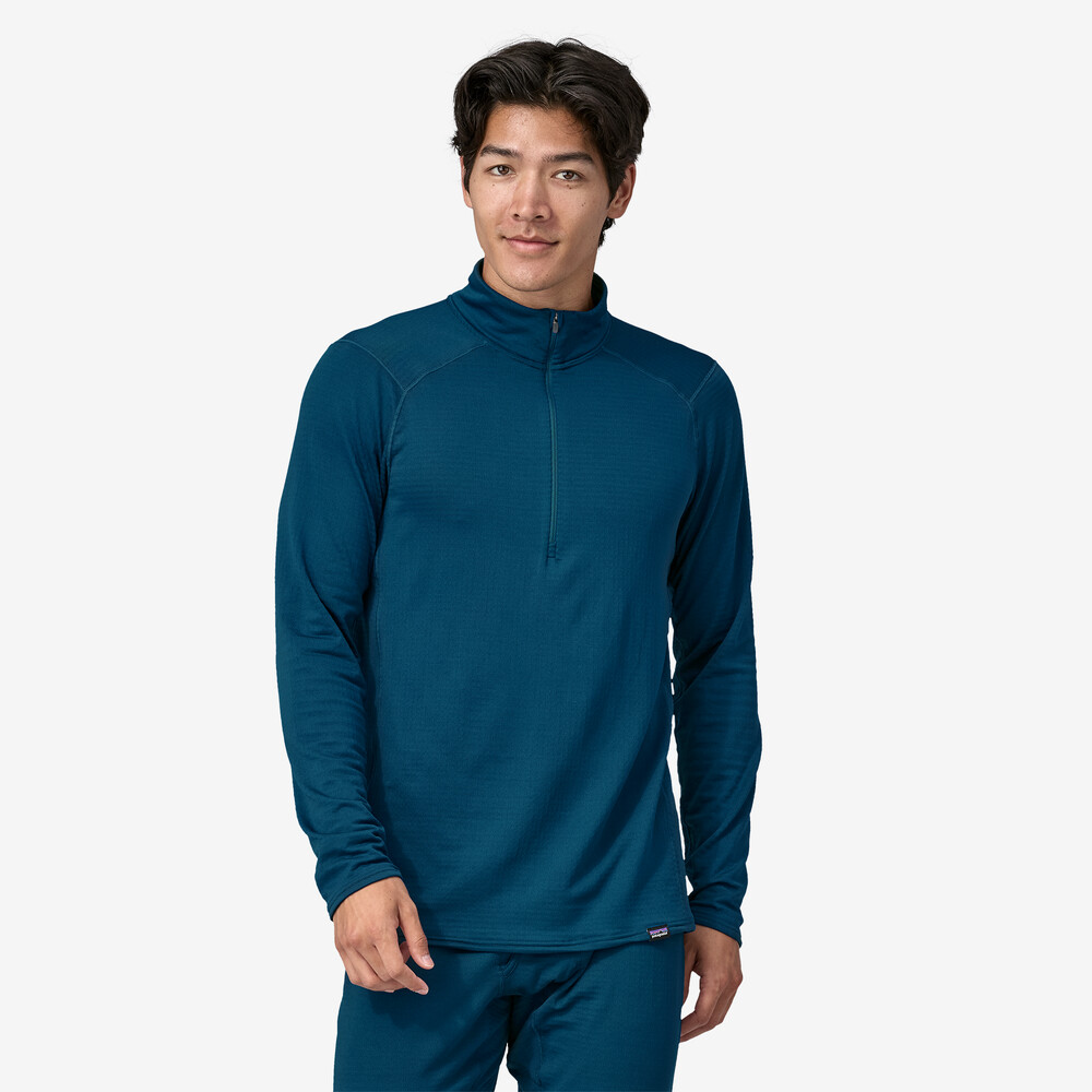 Capilene Thermoshirt für Herren mit Reißverschlusskragen