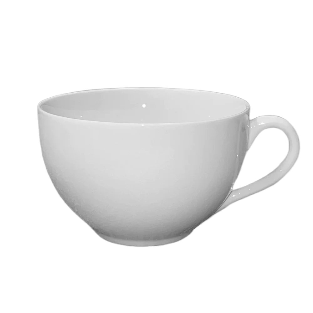 Tasse déjeuner 43 cl Louvre (lot de 2) Porcelaine Girard