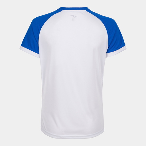 Camiseta Joma Supernova II Royal White de manga curta