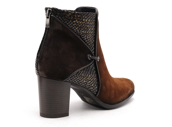 Dorking boots bottine talons femme d8925cacdi marron