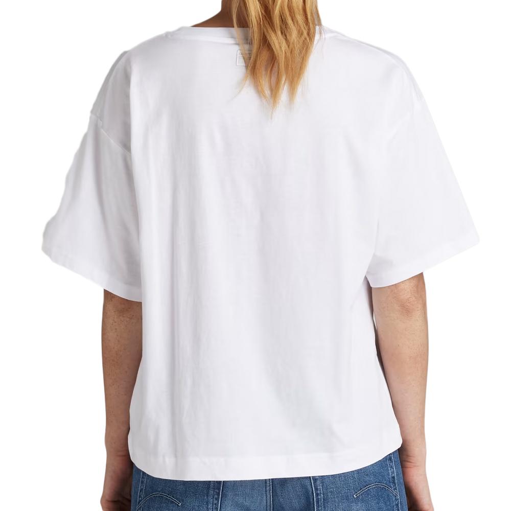 T-shirt Blanc Femme G-Star Raw D23357