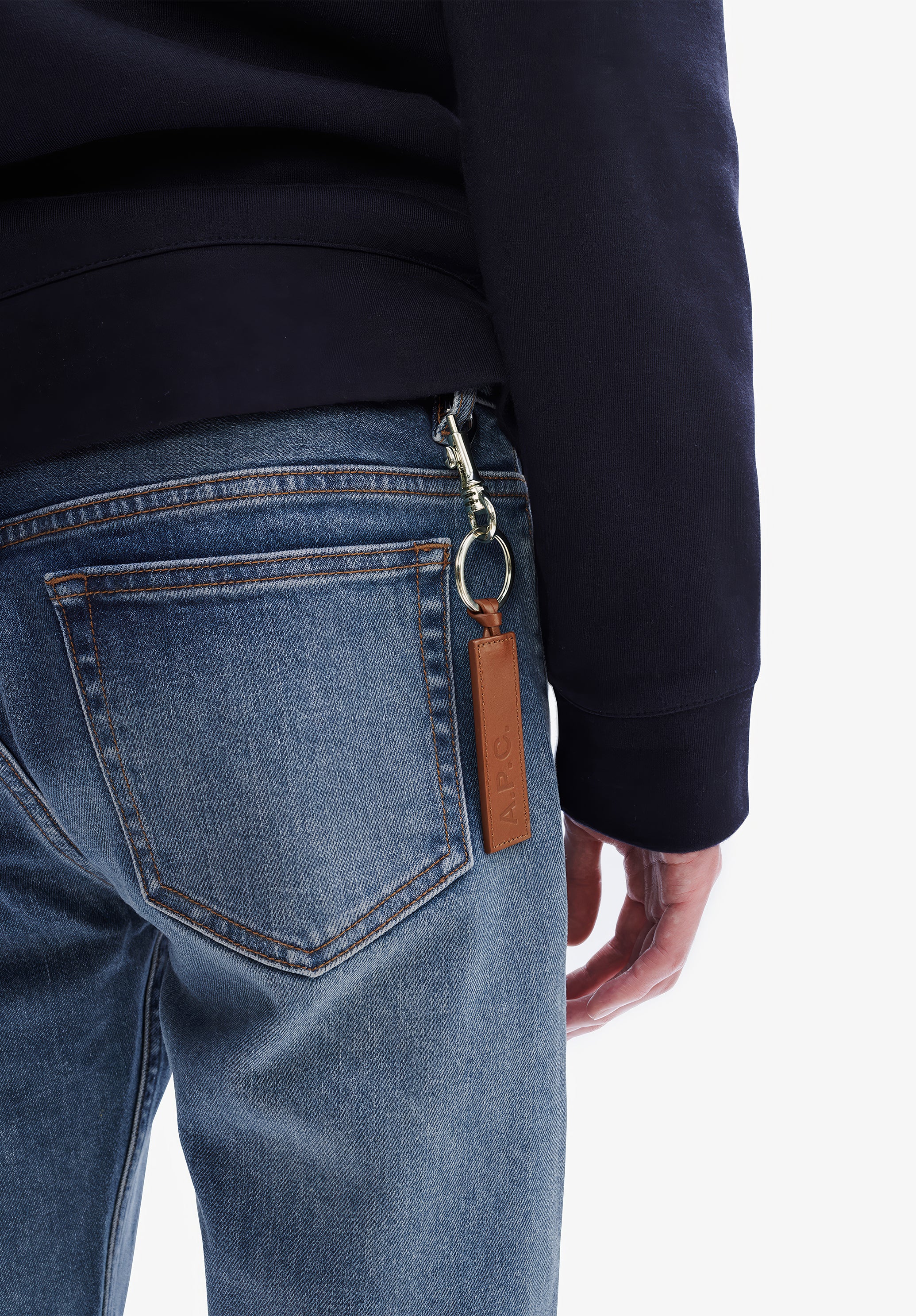 Porte-Clefs A.P.C. - Noisette
