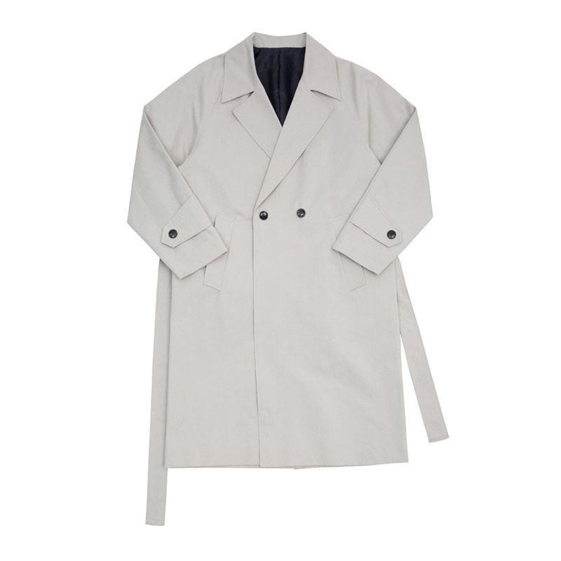 DragonRoad - Double-breasted midi trenchcoat
