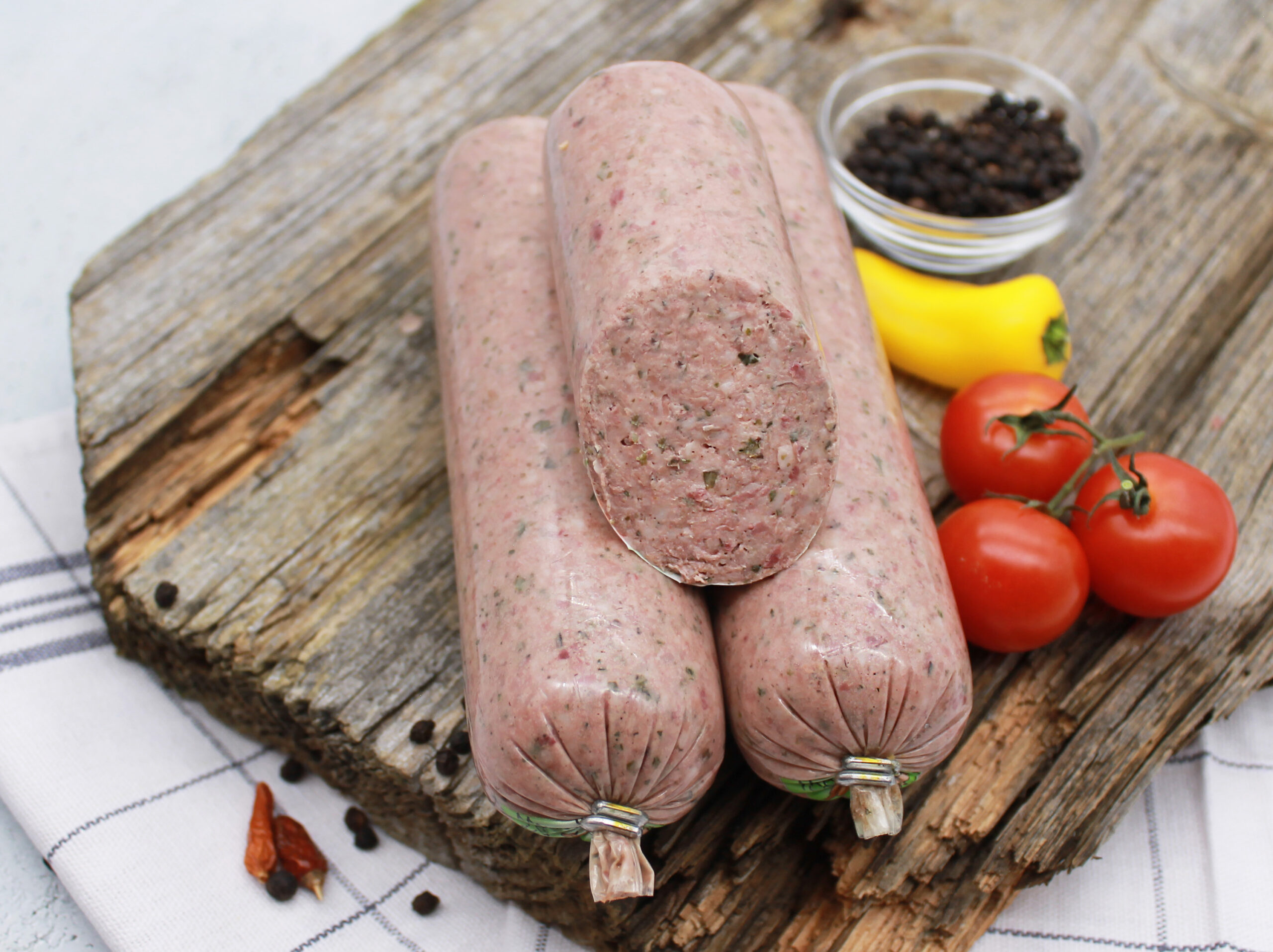 Zwiebelleberwurst (3 Stück) | ca. 600 gr.