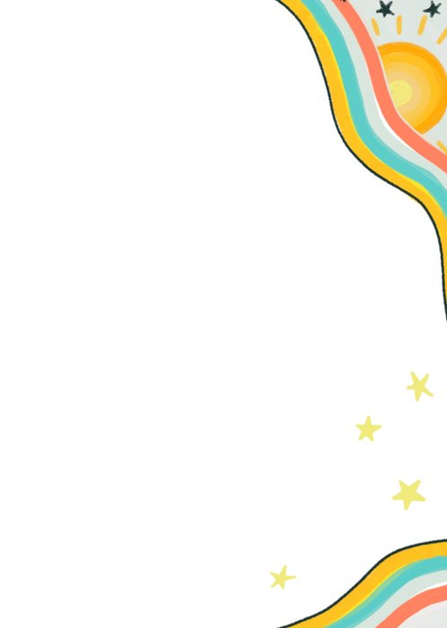 Greetz | Verjaardagskaart | Met foto | Regenboog