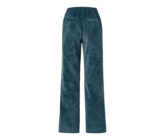 Cordhose, rauchblau