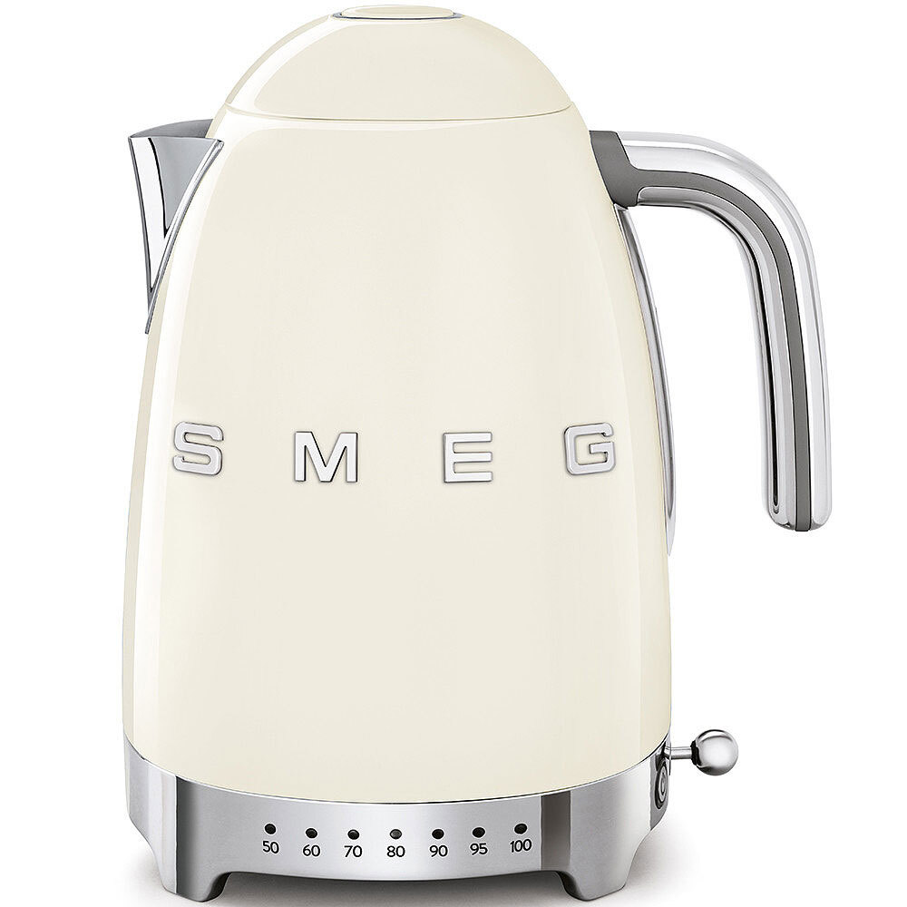 SMEG Wasserkocher 1700 ml variable Temperatursteuerung Creme