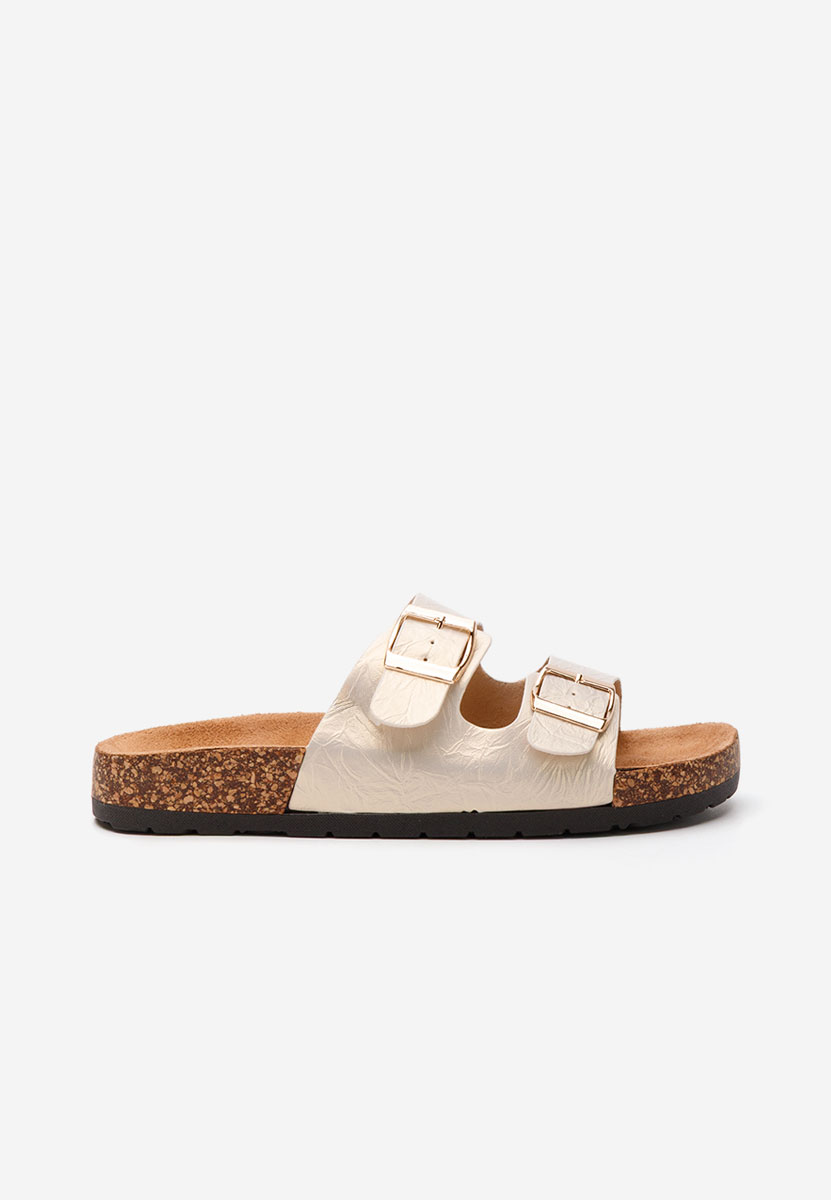 Mules femme dorées Rothi