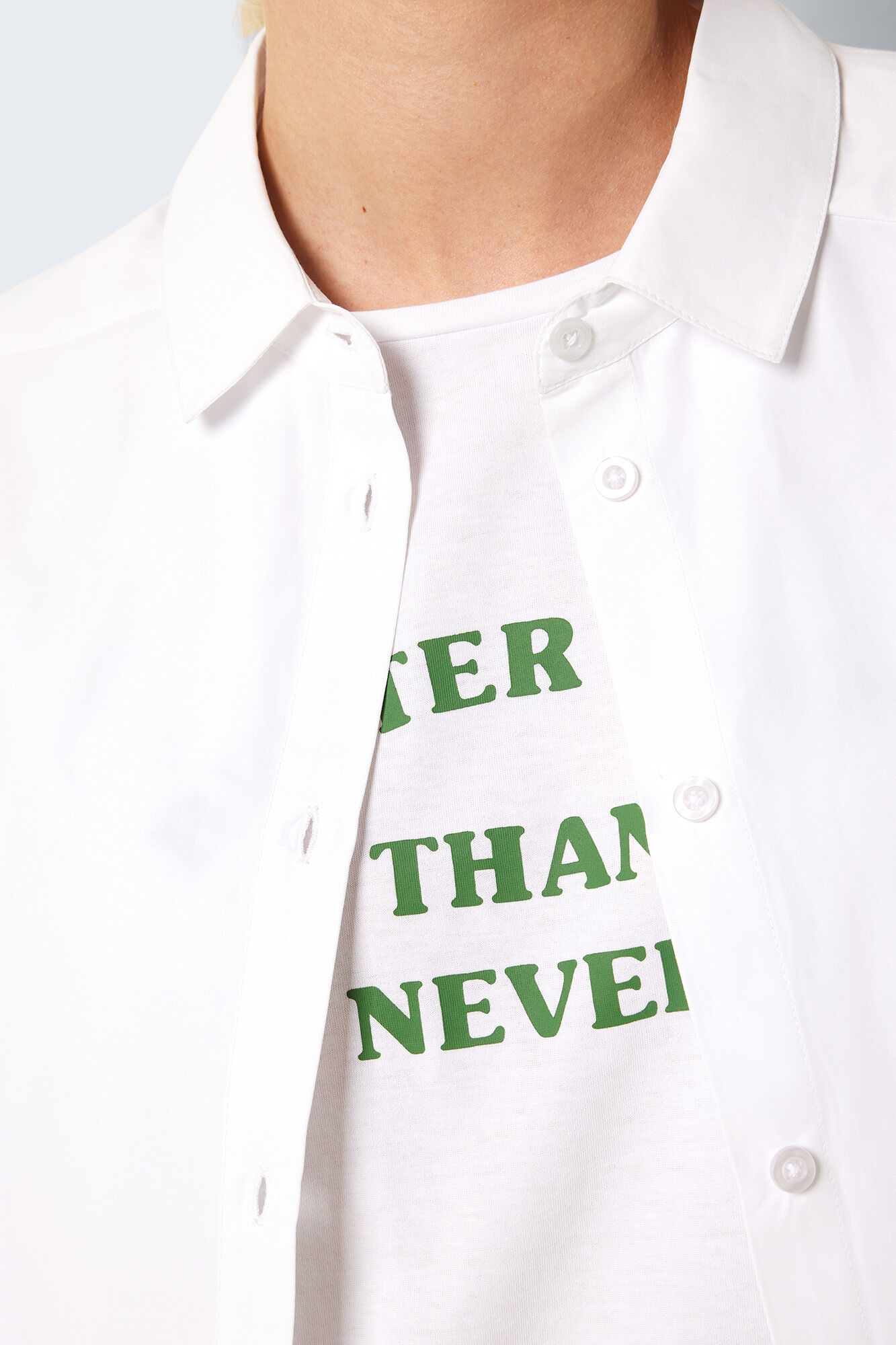camisa básica comprida