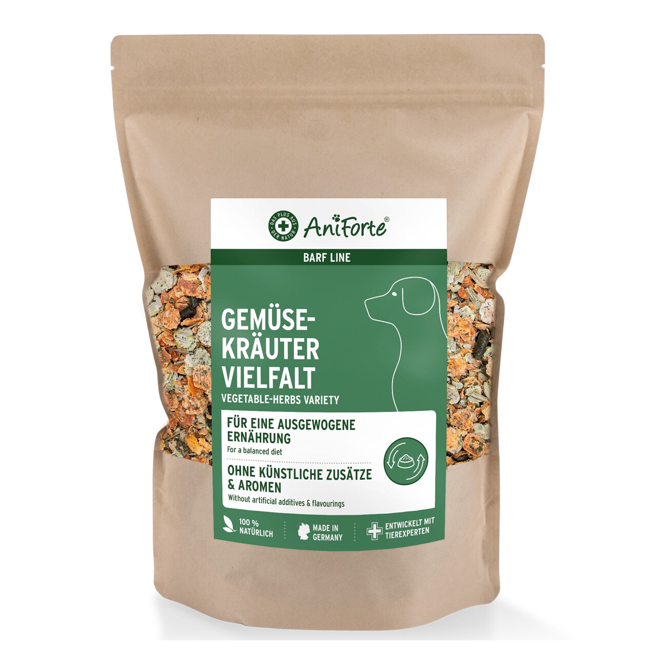 AniForte BARF-Line Gemüse-Kräuter Vielfalt 1kg