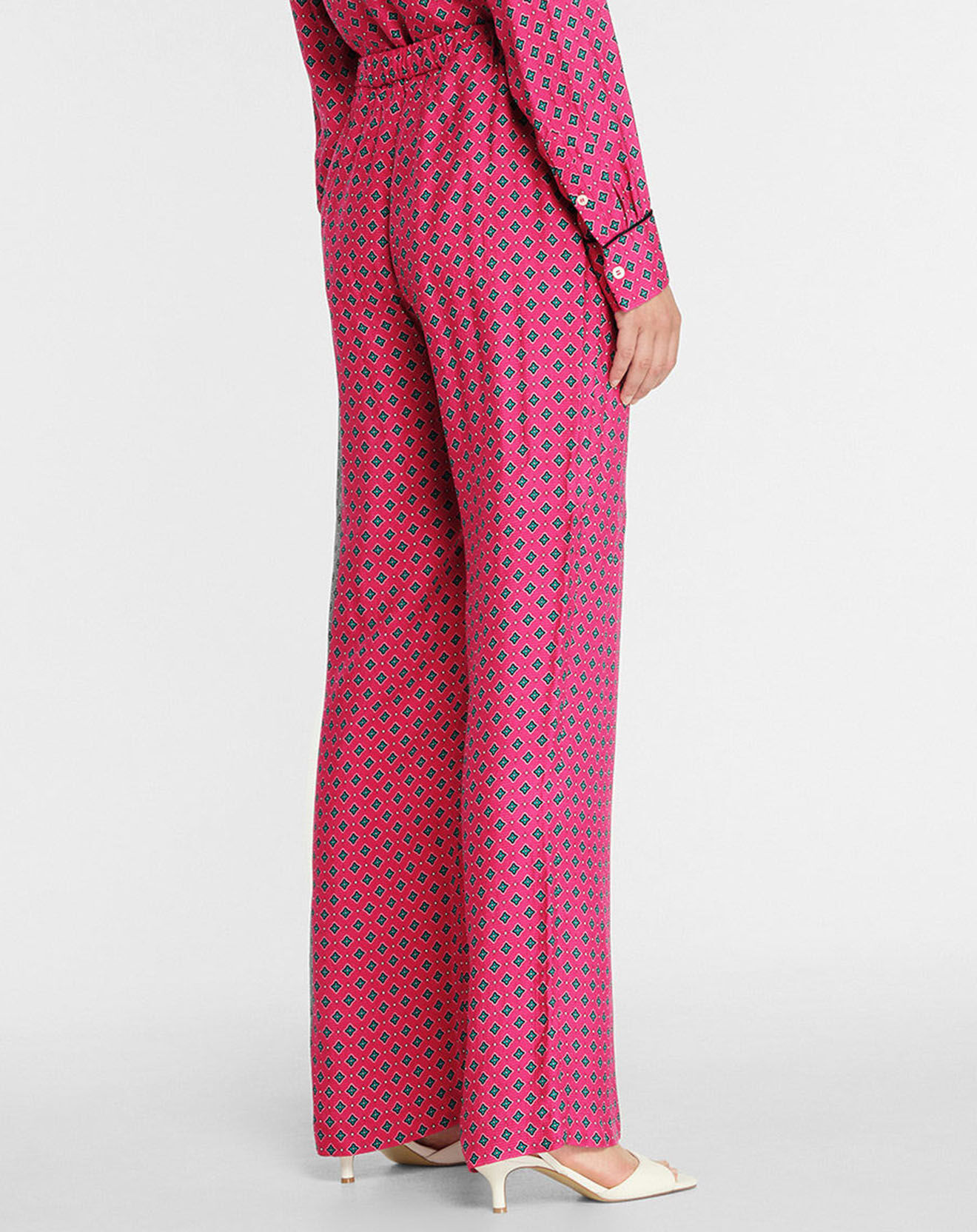 Tommy Hilfiger Pantalon imprimé rose