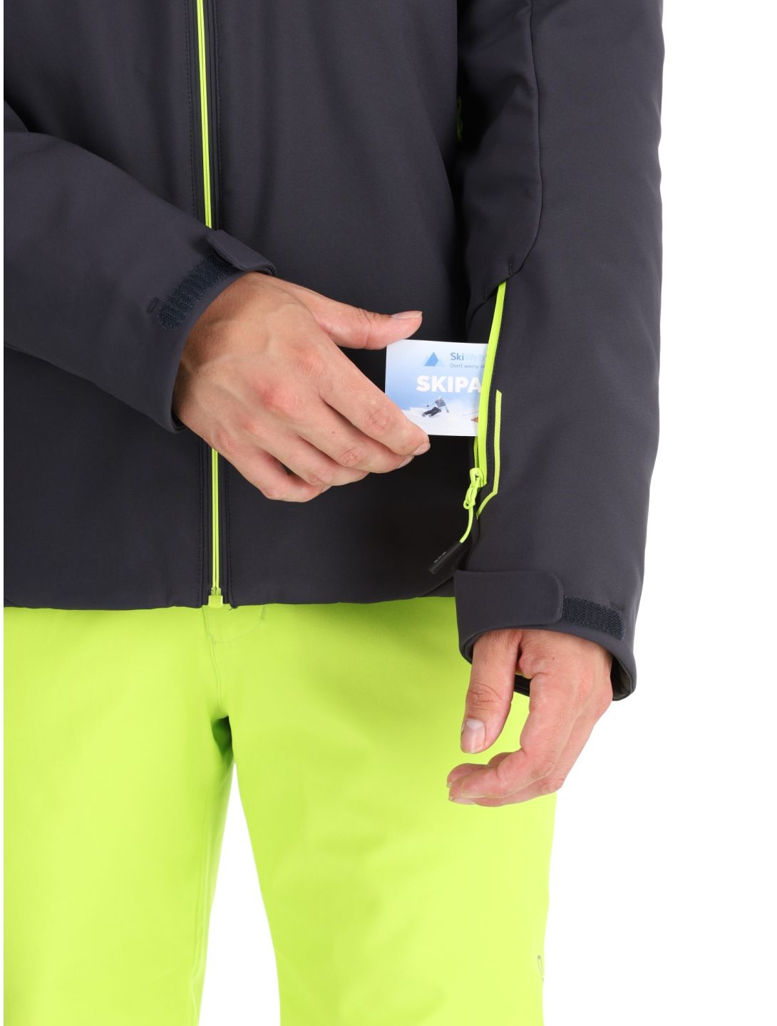33W0897 softshell ski-jas heren