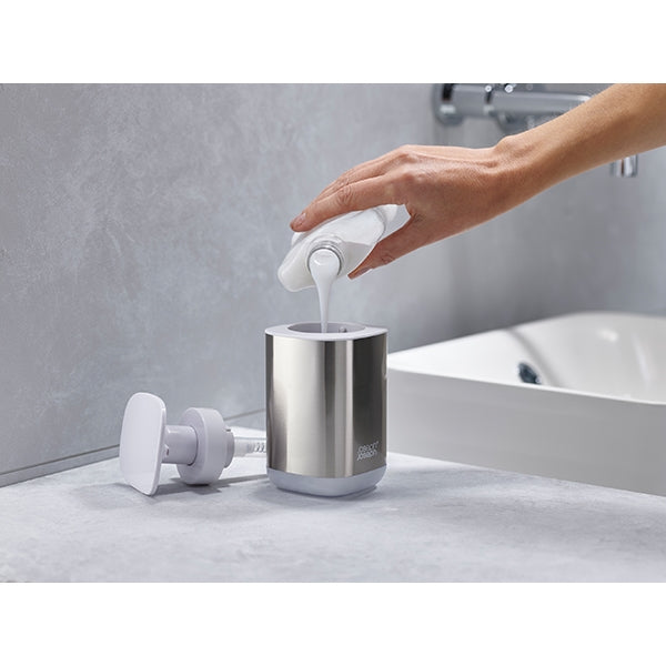 Pompe à savon - Inox Blanc Joseph Joseph