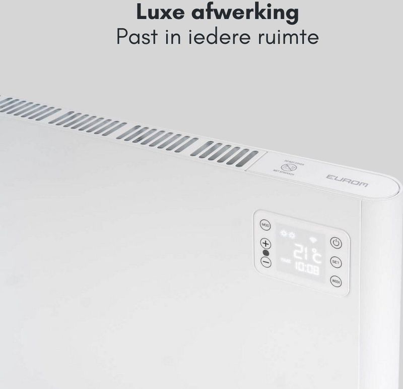 Eurom - Alutherm - Convector Verwarming - Wit - 2500W