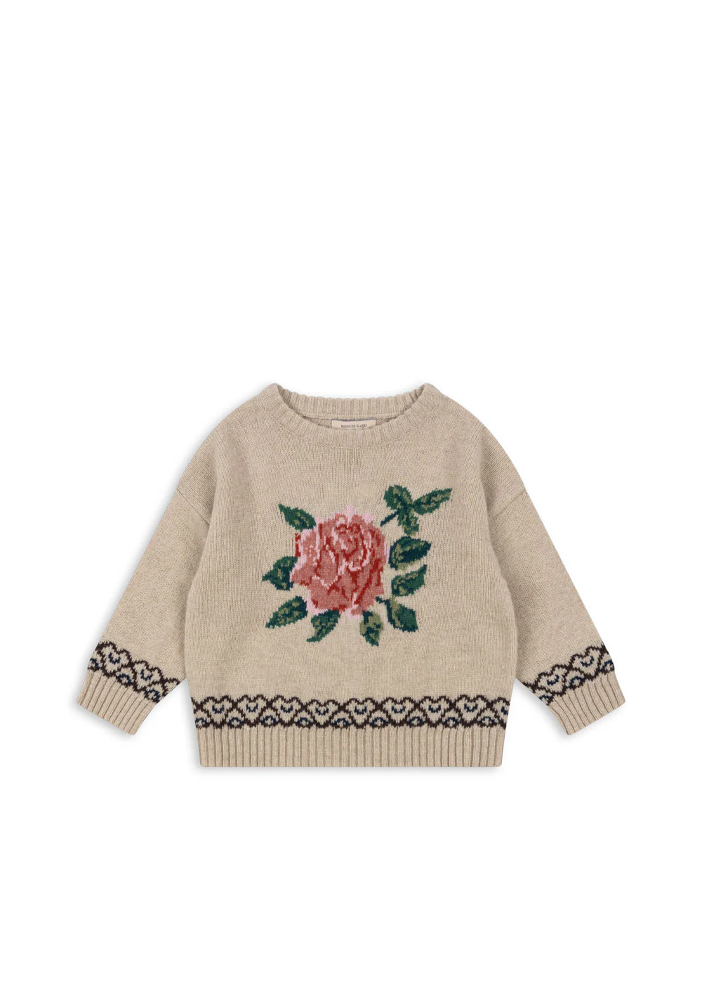 Carola sweater - off white melange - 6M