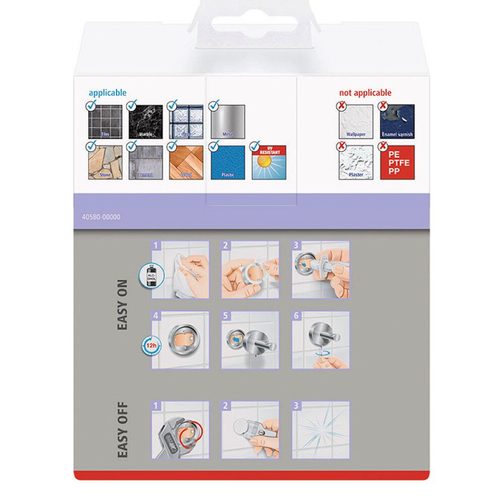 TOALETTPAPIRHOLDER TESA MOON GREY