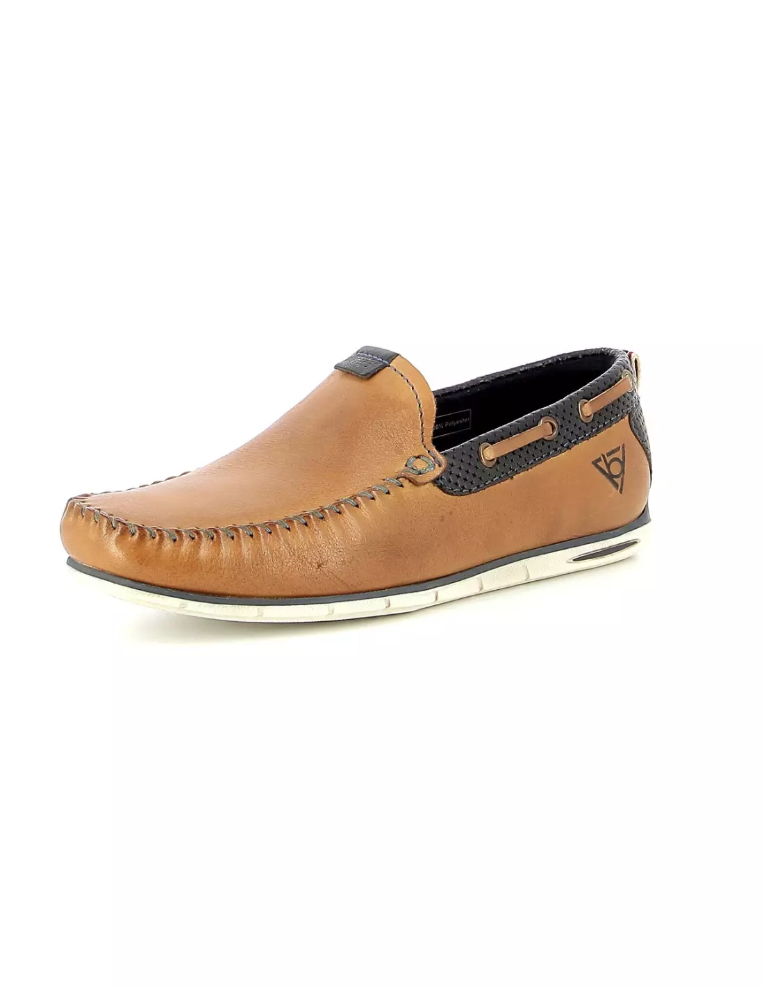 BUGATTI BUGANETON 321 A2X65 1000 6300 - Bateaux & mocassins Cognac