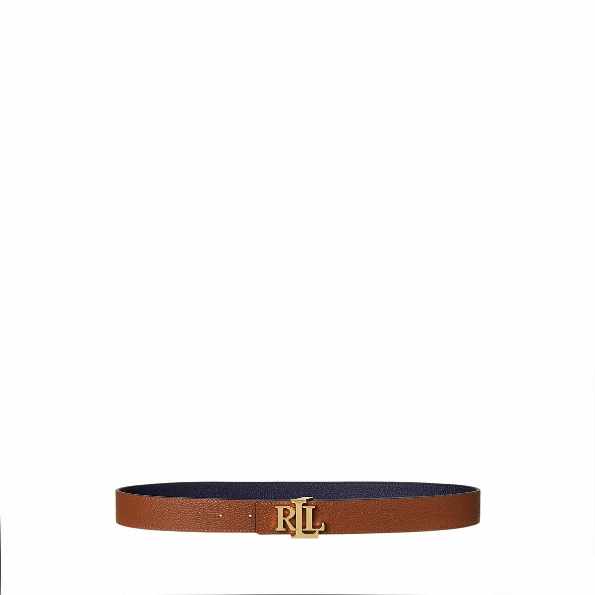 Cinto de couro com logotipo LAUREN RALPH LAUREN