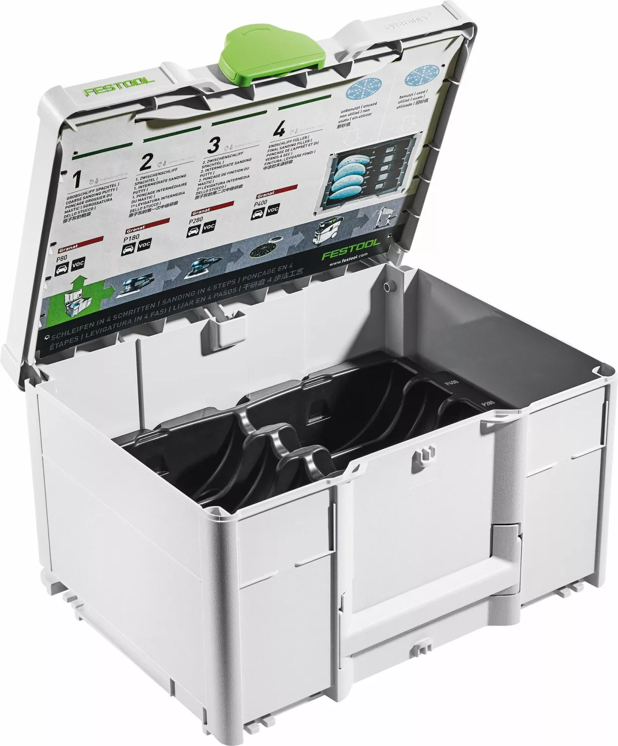 Festool SYS-STF D150 4S Systainer³ - 10 vakken