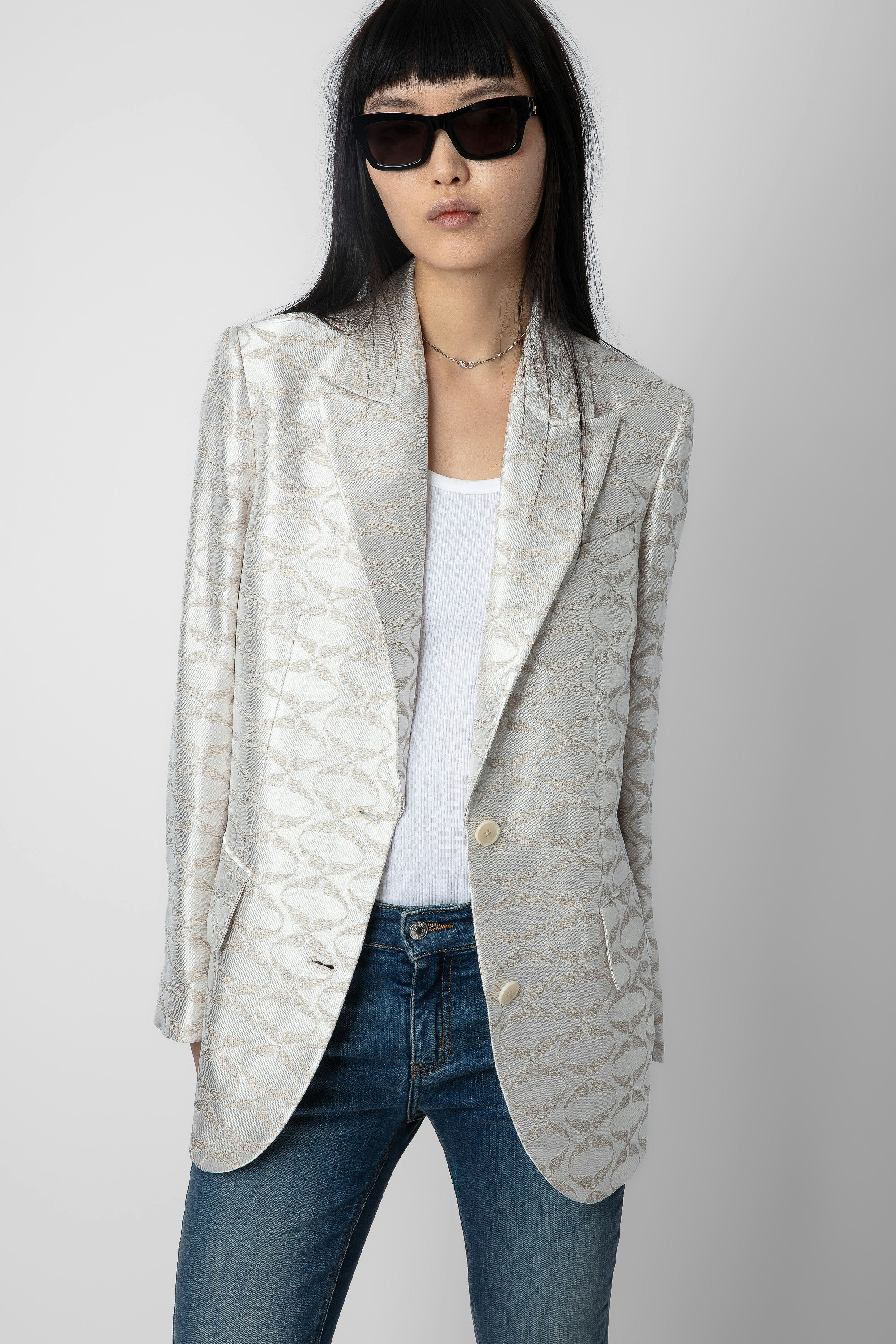 Blazer Vicka Wings Jacquard