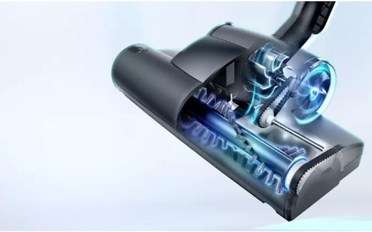 Bosch Electroménager Série 6, BGS41POW1, aspirateur traîneau sans Sac, capacité de 2,4L, variateur de Puissance à la poignée, Rayon d'action de 10 m,