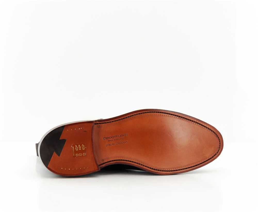 CROCKETT AND JONES - HARLECH CORDOVAN DARKBROWN