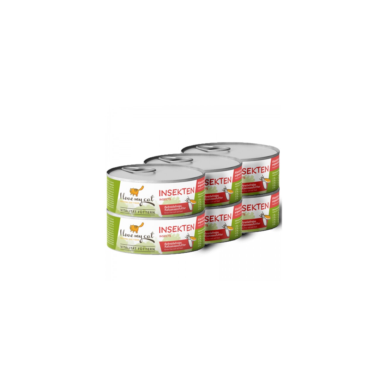 I love my cat Sparset für ernährungssensible Katzen: Trocken- Nassfutter
