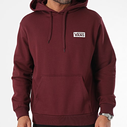Sweat Capuche Relaxed Fit 007FN Bordeaux