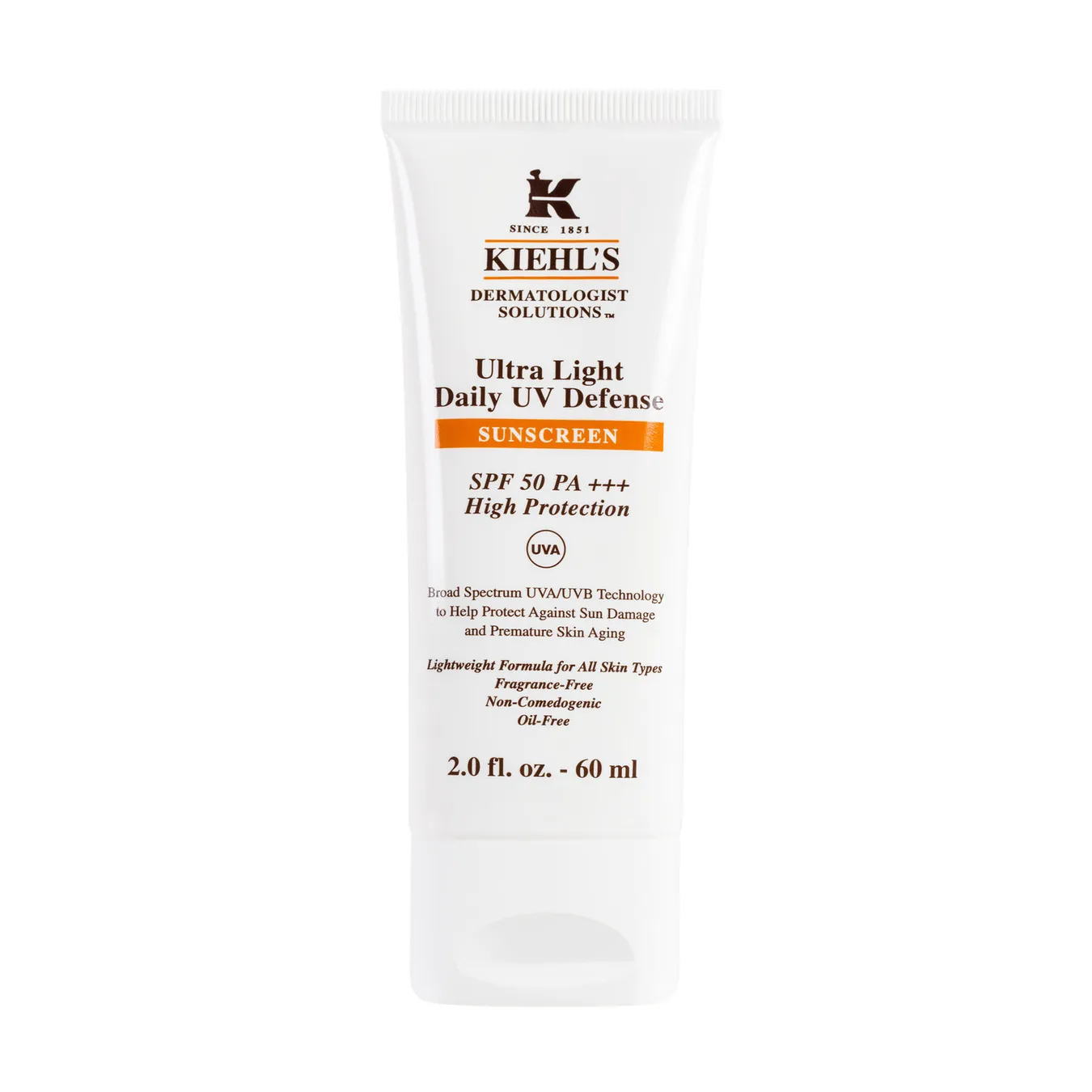 KIEHL'S Ultra Light Daily UV Defense SPF 50 PA Anti Pollution