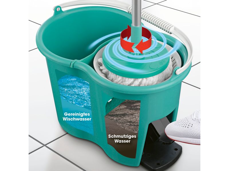 CLEANmaxx Wischmopp Wischmopp-Set für alle Böden