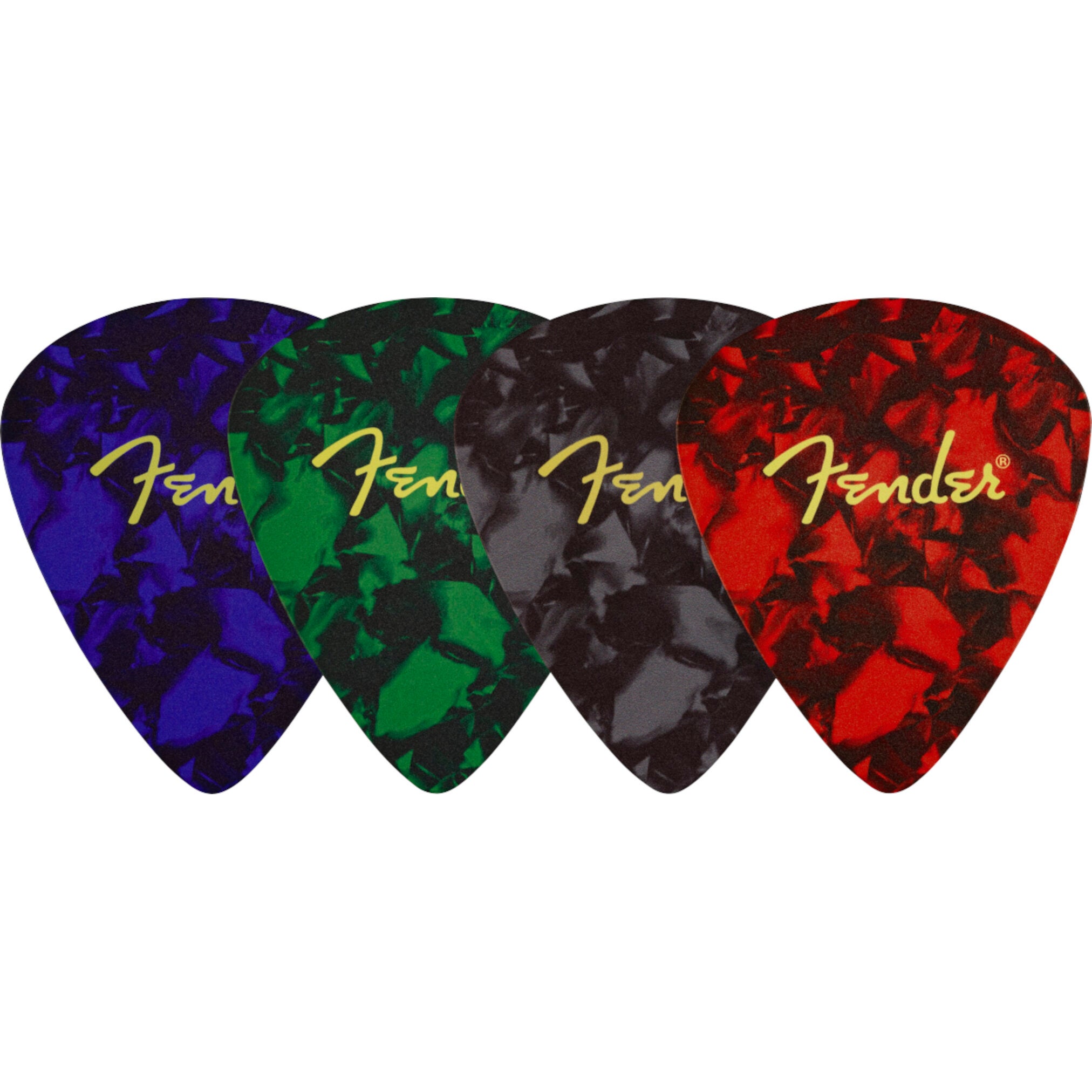 Fender Pick Shape Logo Coasters (set van 4)