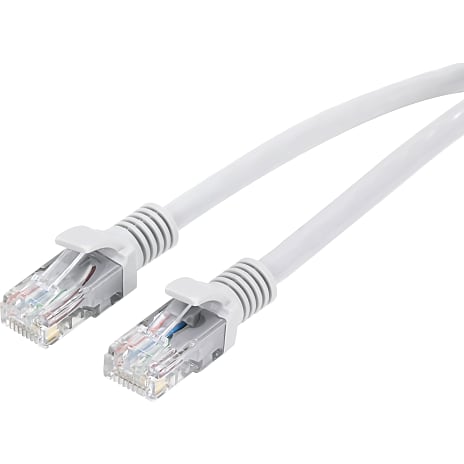 Cat6 U/UTP netværkskabel 1 meter - hvid