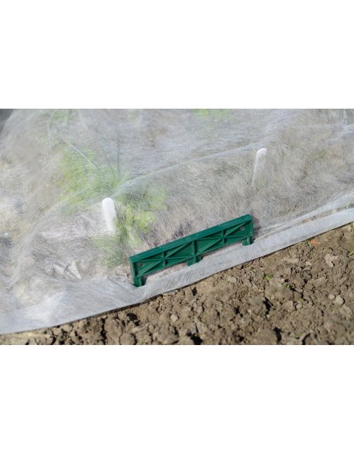 Nature Bevestigingspennen - Klim-En Geleide Artikel - 1x14.5x16.3 cm Groen 4 stuks