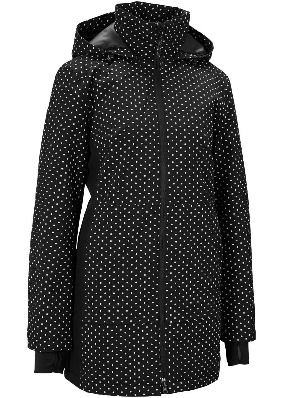 Veste longue fonctionnelle avec détails réfléchissants