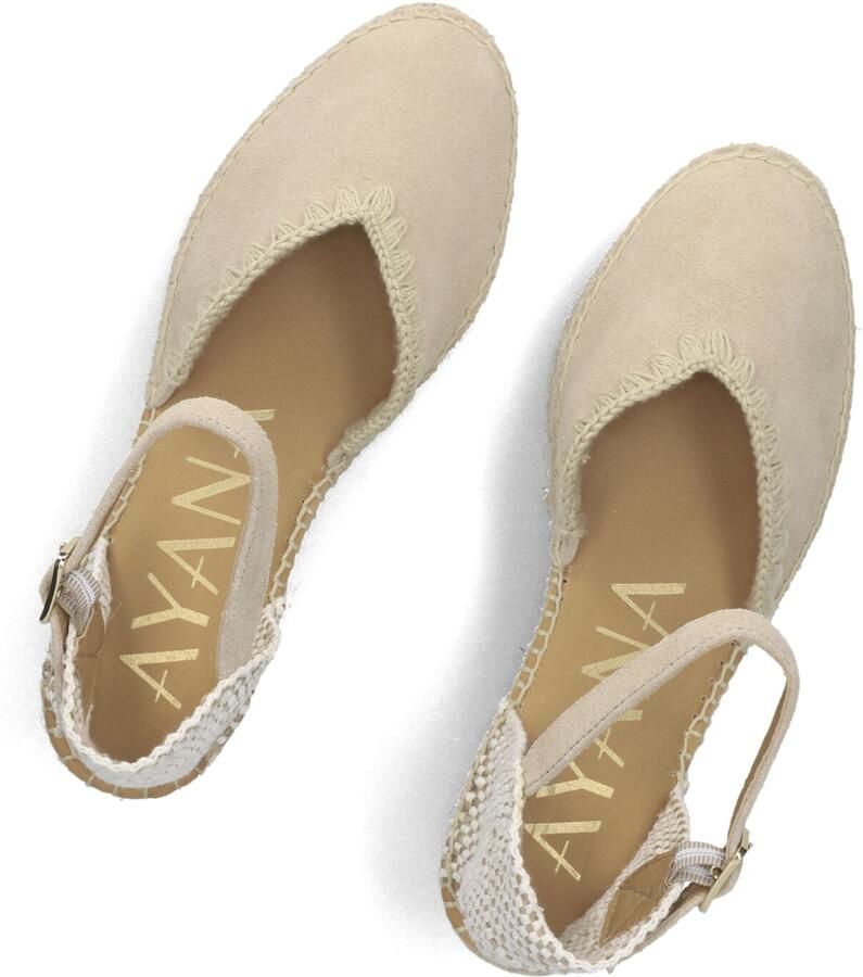 AYANA Espadrilles Dames Omo25yu814 Maat: 36 Materiaal: Suède Kleur: Beige