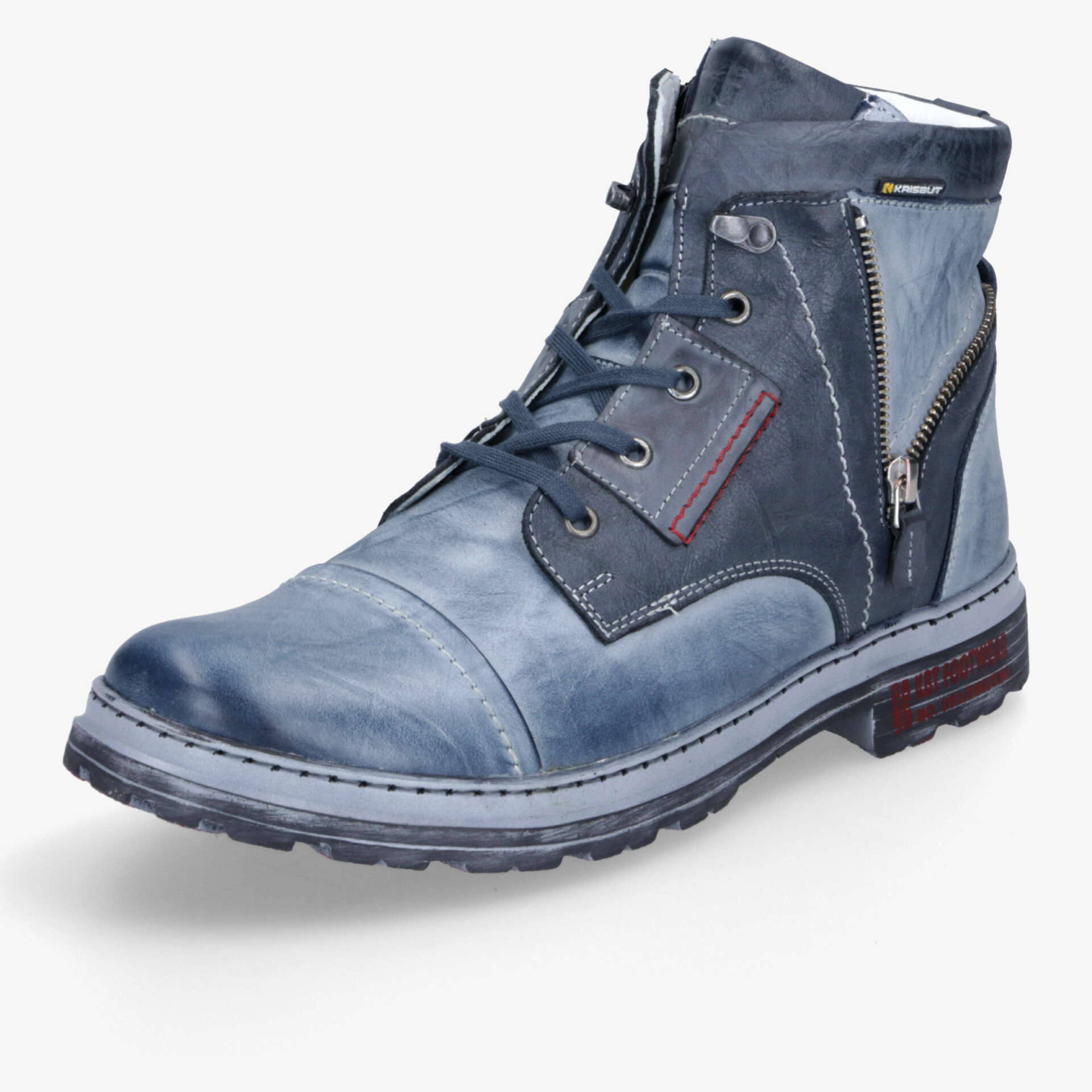 KRISBUT Herren Stiefel blau