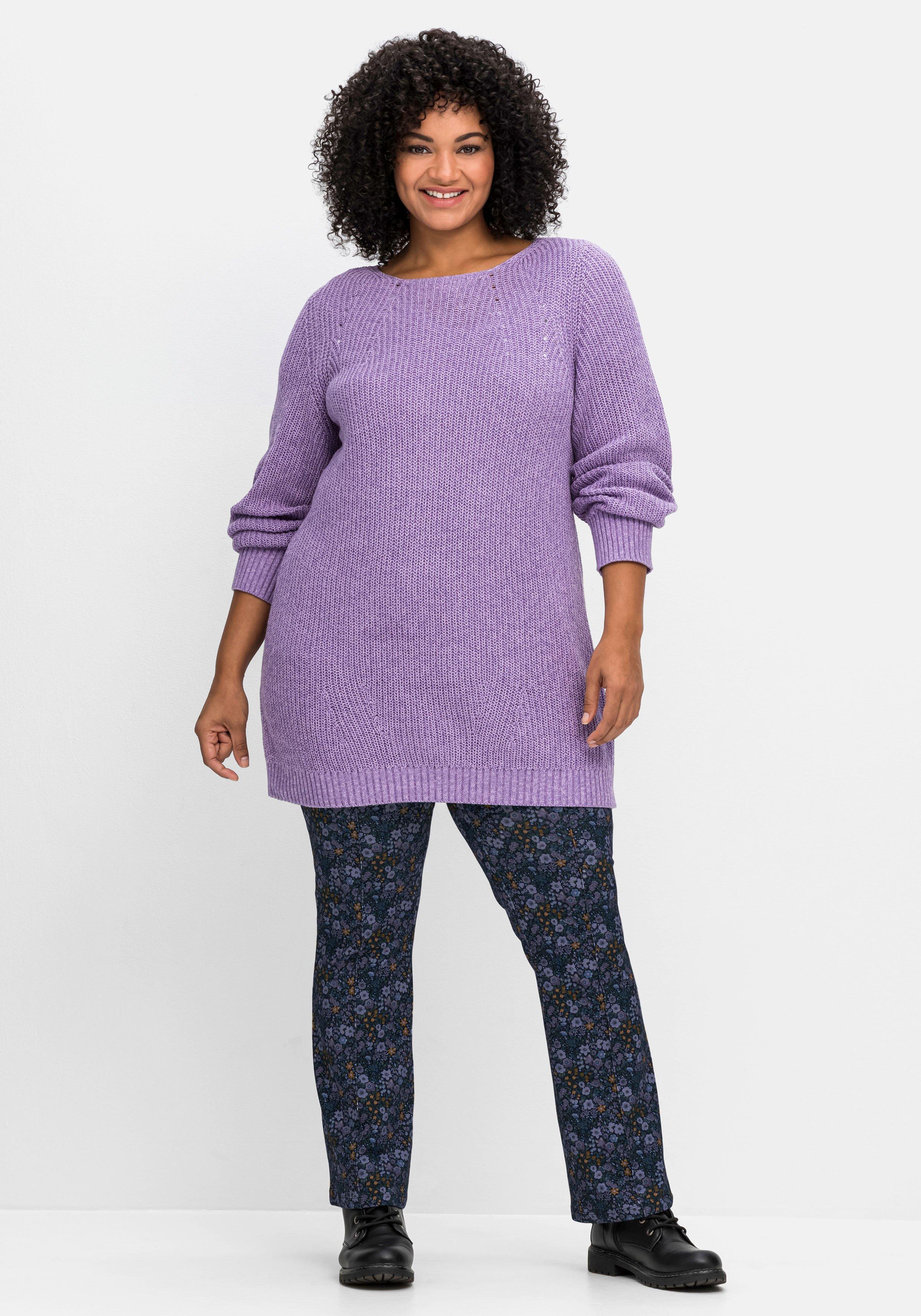 Leggings mit Blumendruck, in Bootcut-Form