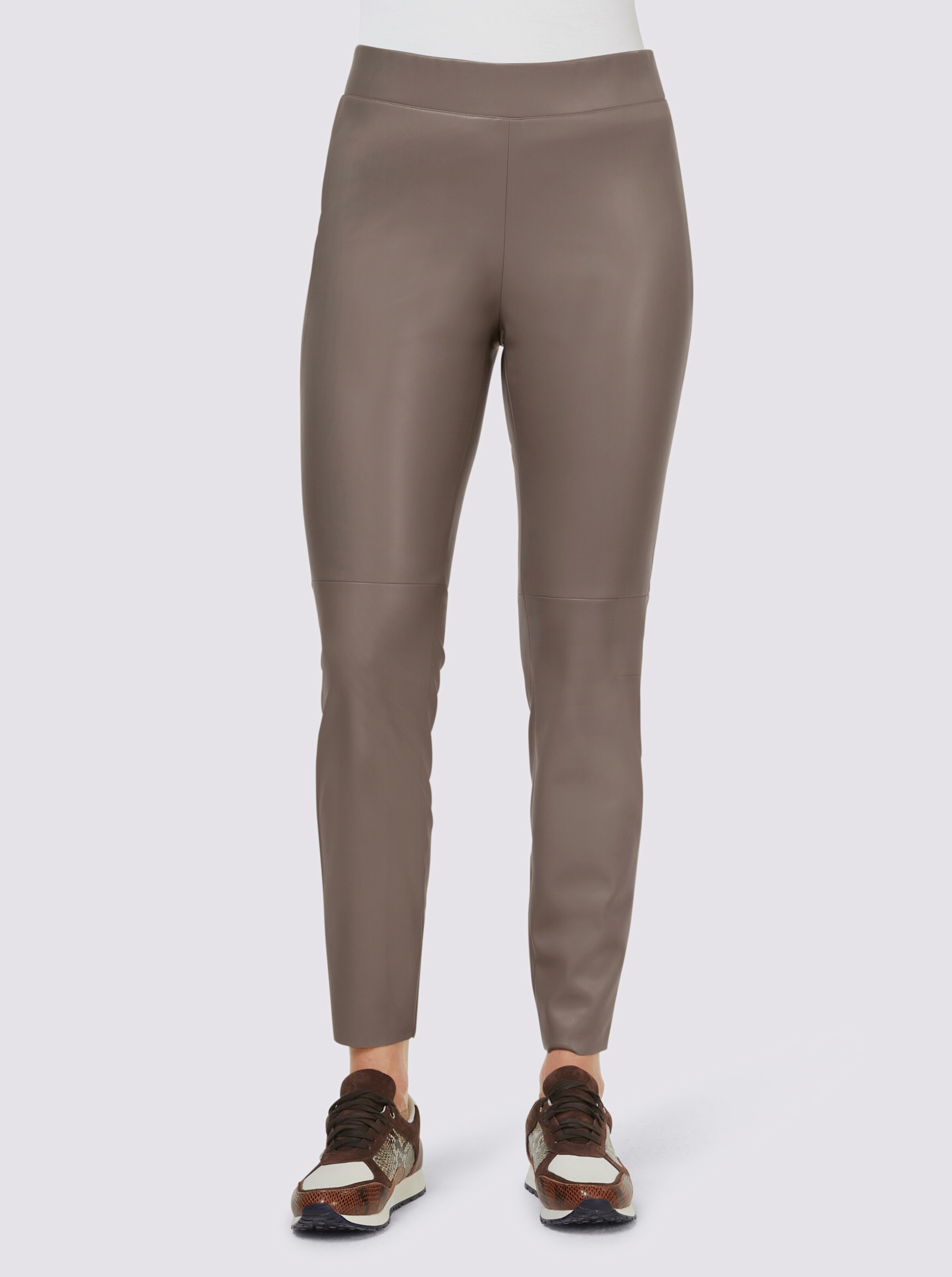 Lederimitat-Leggings