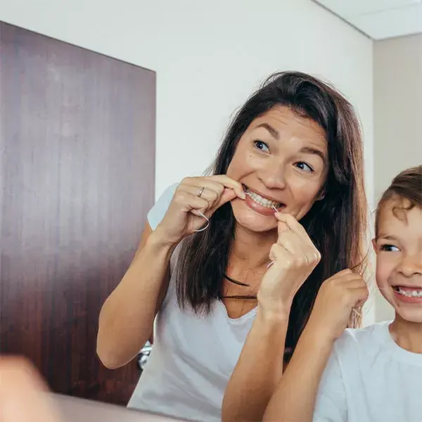 Fio dental elástico reutilizável Lov'FROG