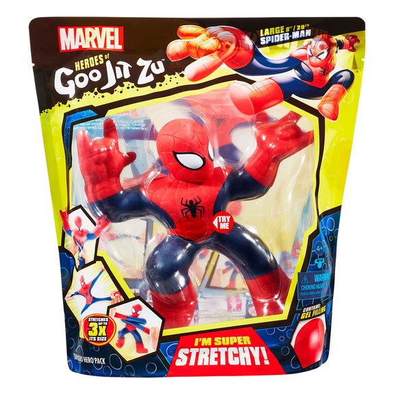 Figurine Supagoo Spider-Man 21 cm - Goo Jit Zu Marvel