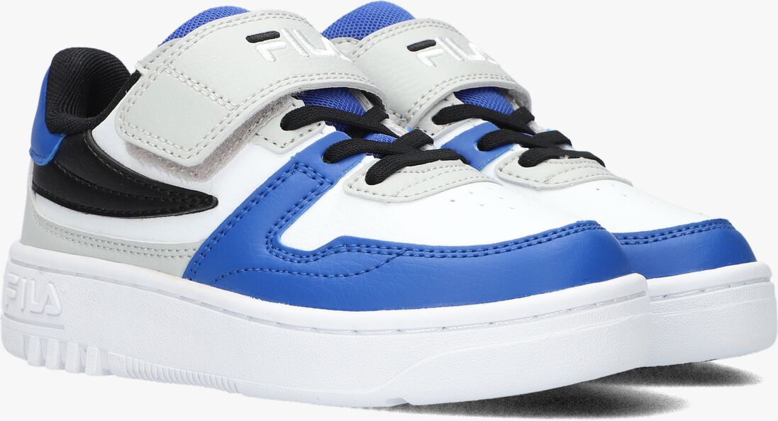 FILA blauwe fila lage sneakers fxventuno velcro kids