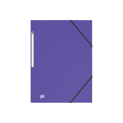 Memphis - Chemise polypro à rabats - A4 - disponible dans différentes couleurs pastels