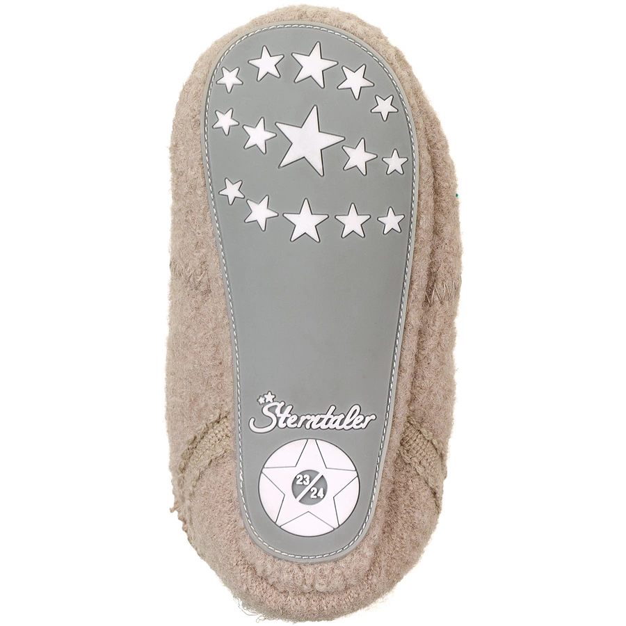 Sterntaler Hausschuh uni beige