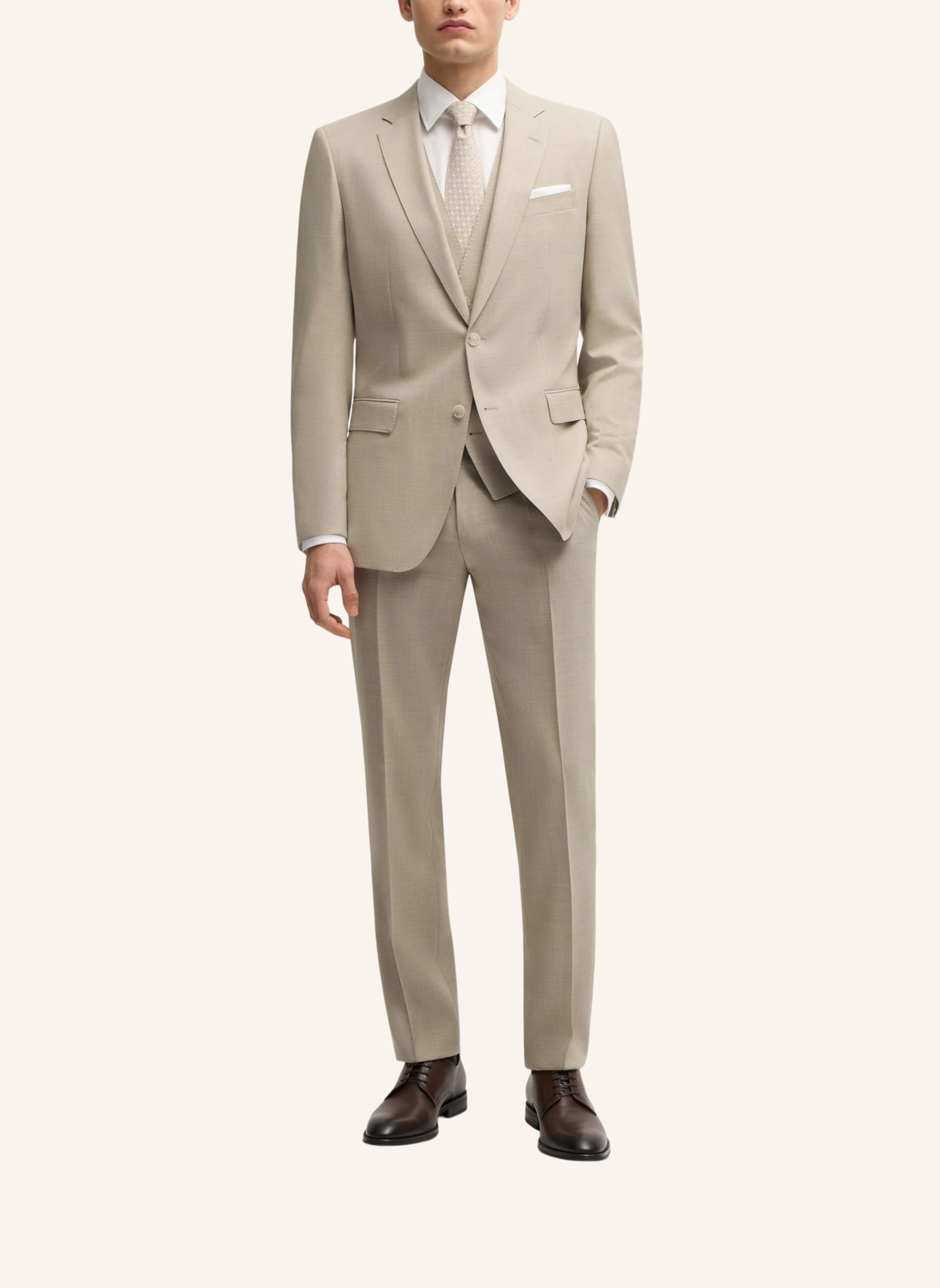 BOSS Business Anzug H-HUGE-3PCS-232 Slim Fit