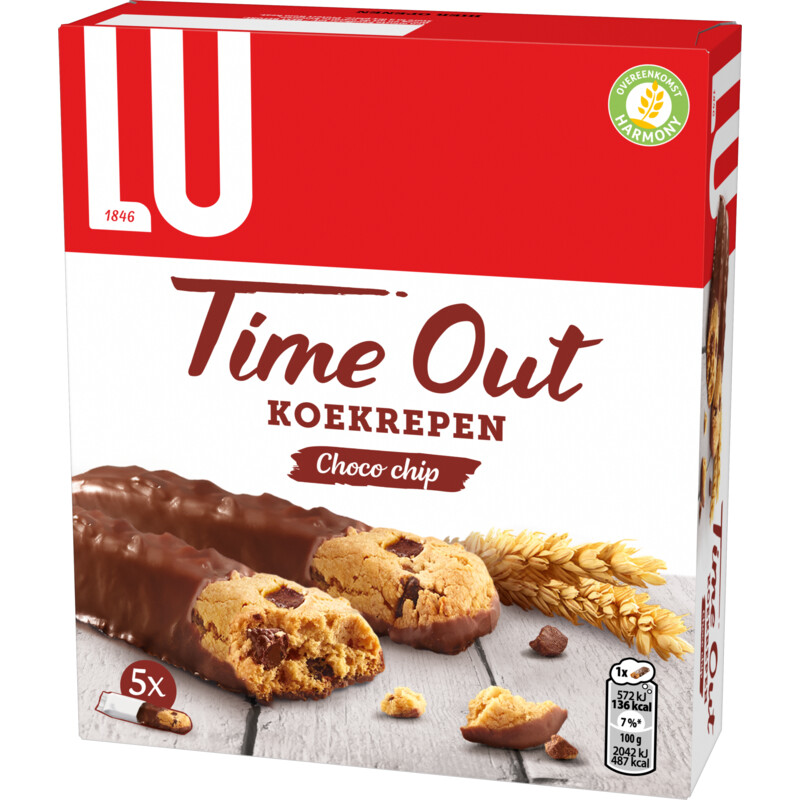 LU Time out koekrepen choco chip